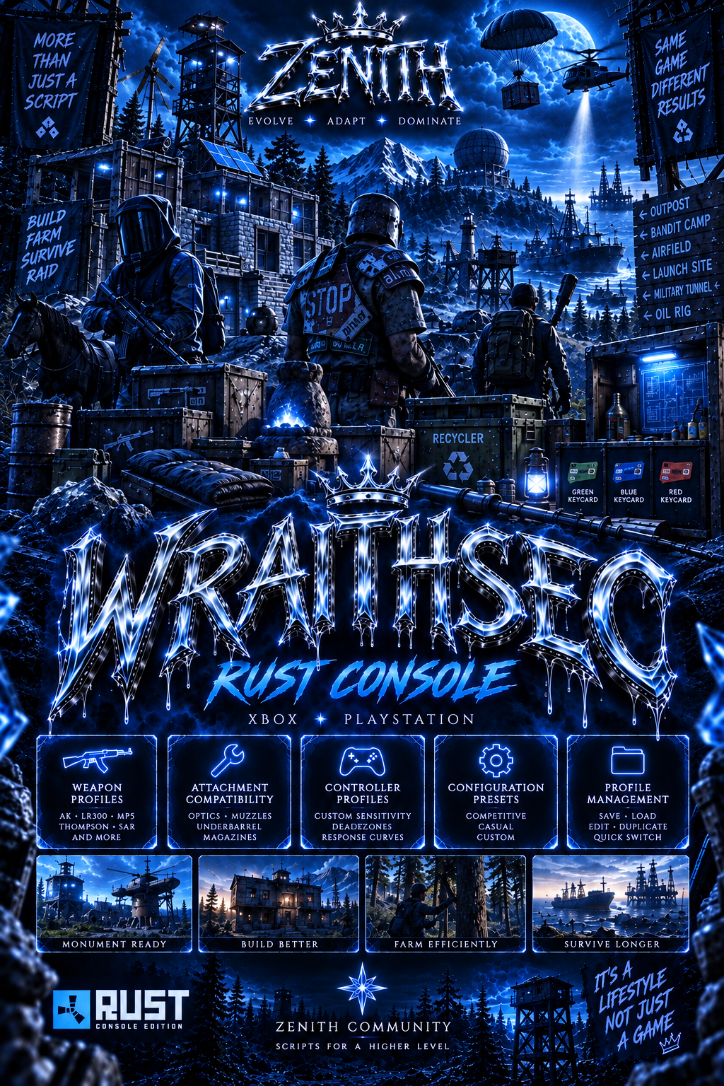 WRAITHSEC, the Rust script poster
